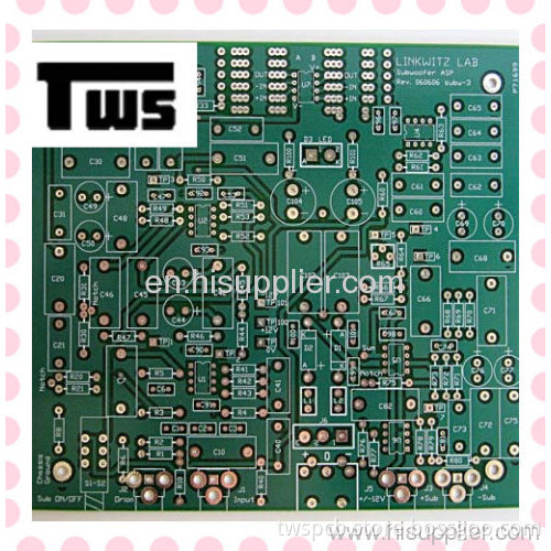 Fr4 1.6mm Board Thickness Double Sided Pcb With Lead Free Hasl